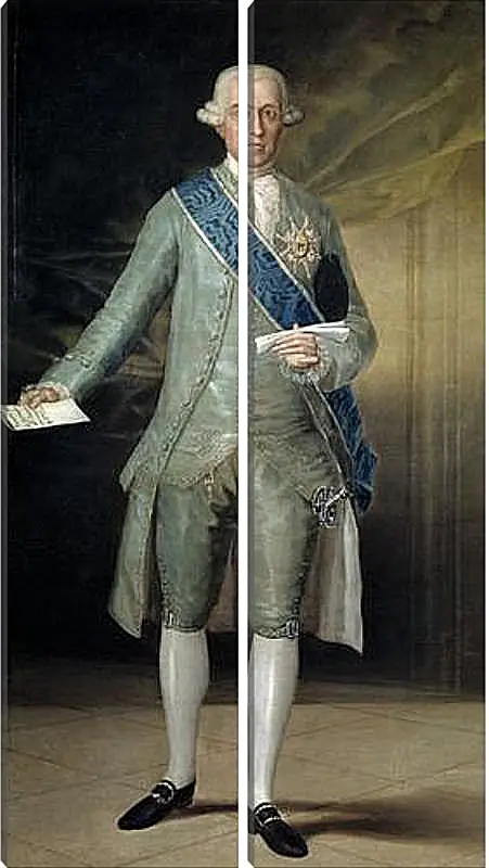 Модульная картина - Jose Monino Count of Floridablanca. Франсиско Гойя