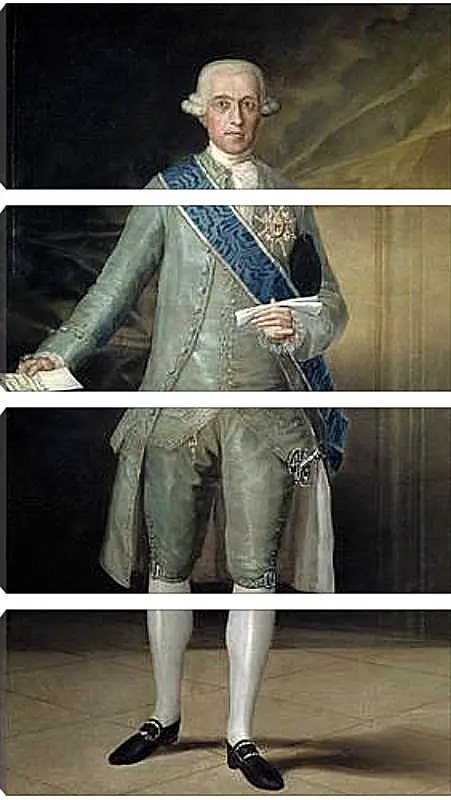 Модульная картина - Jose Monino Count of Floridablanca. Франсиско Гойя