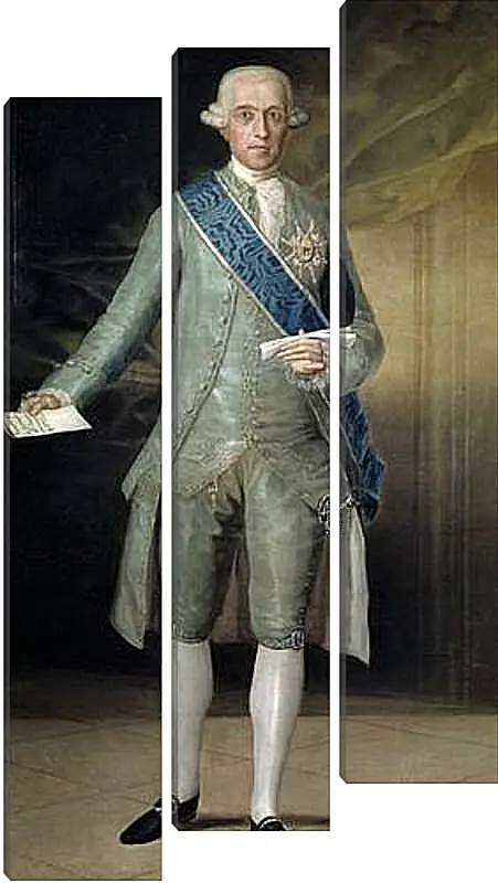 Модульная картина - Jose Monino Count of Floridablanca. Франсиско Гойя