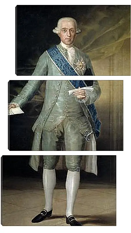 Модульная картина - Jose Monino Count of Floridablanca. Франсиско Гойя