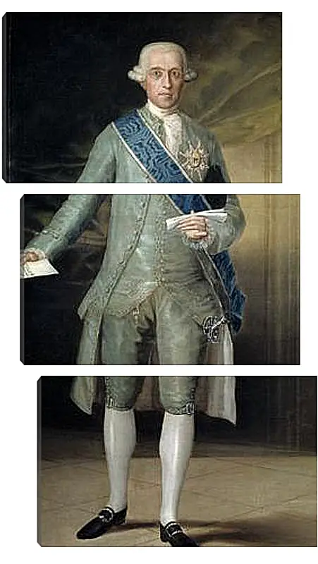 Модульная картина - Jose Monino Count of Floridablanca. Франсиско Гойя