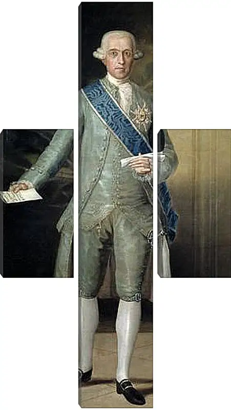 Модульная картина - Jose Monino Count of Floridablanca. Франсиско Гойя