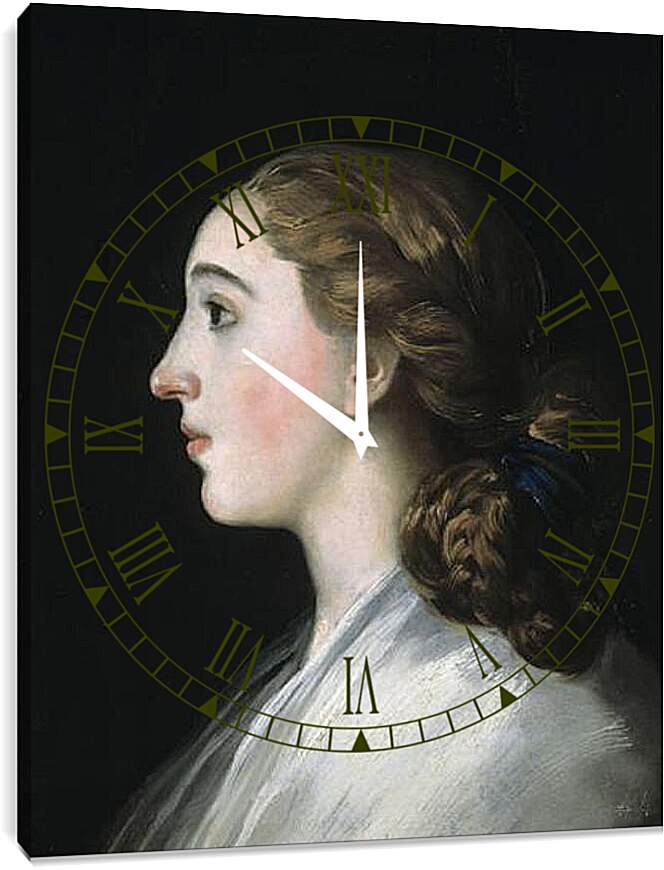 Часы картина - Maria Teresa de Vallabriga. Франсиско Гойя