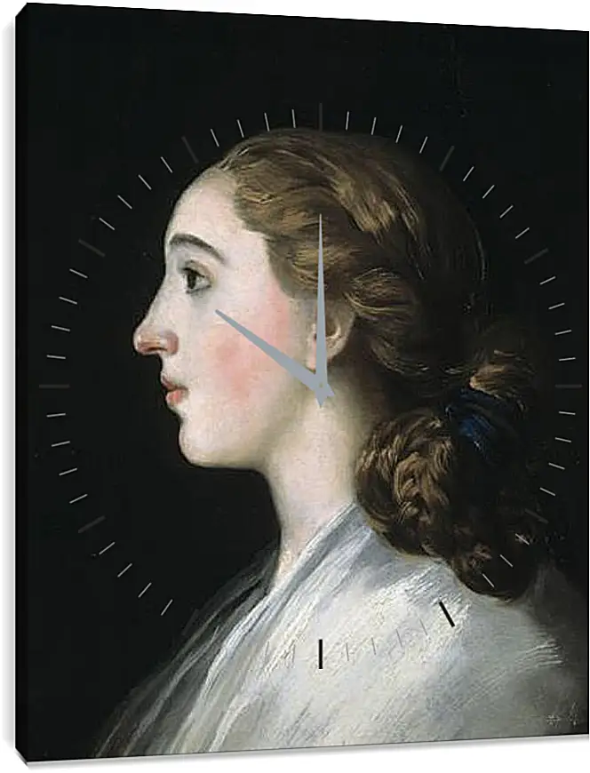 Часы картина - Maria Teresa de Vallabriga. Франсиско Гойя