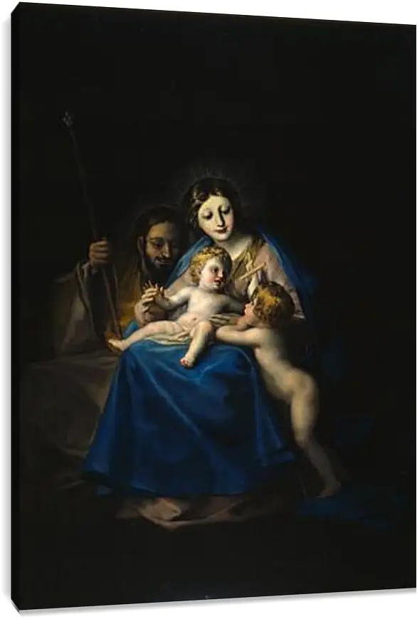 Постер и плакат - The Holy Family. Франсиско Гойя