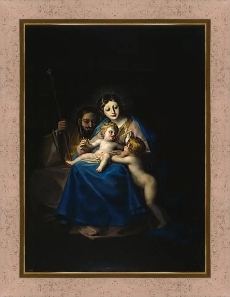 Картина в раме - The Holy Family. Франсиско Гойя