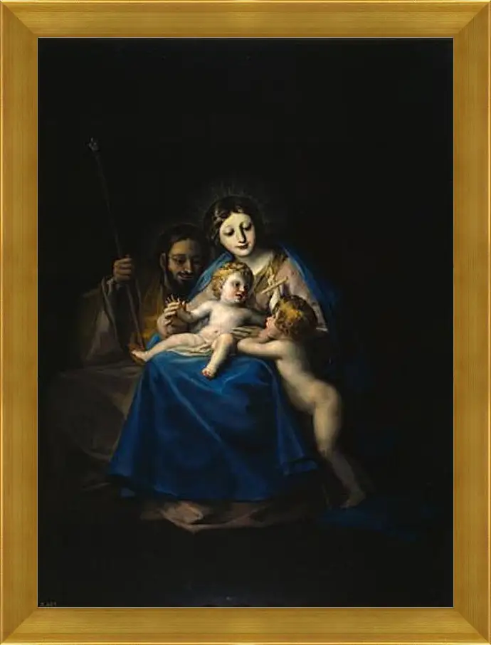 Картина в раме - The Holy Family. Франсиско Гойя