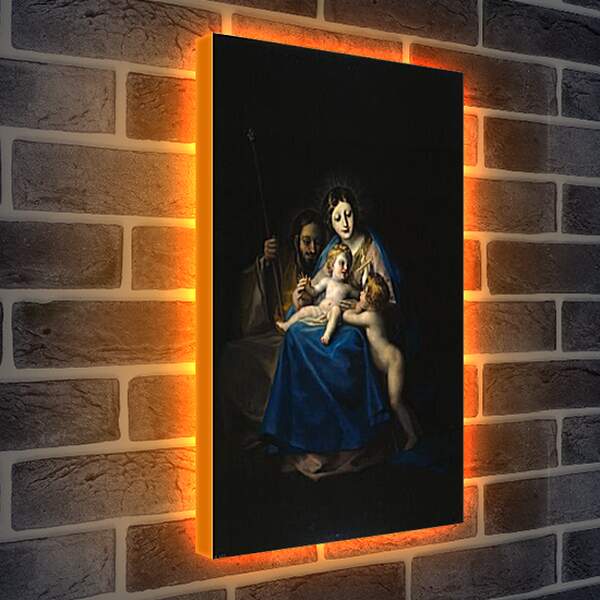 Лайтбокс световая панель - The Holy Family. Франсиско Гойя