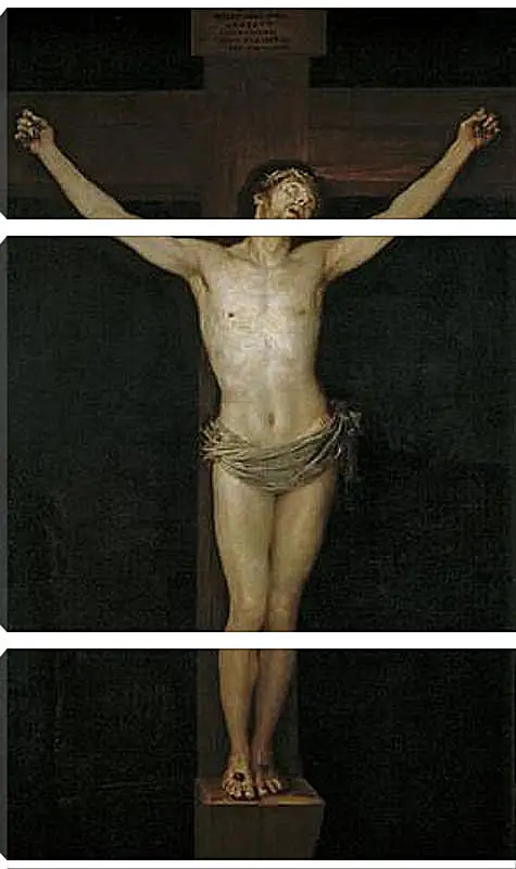 Модульная картина - Christ Crucified. Франсиско Гойя