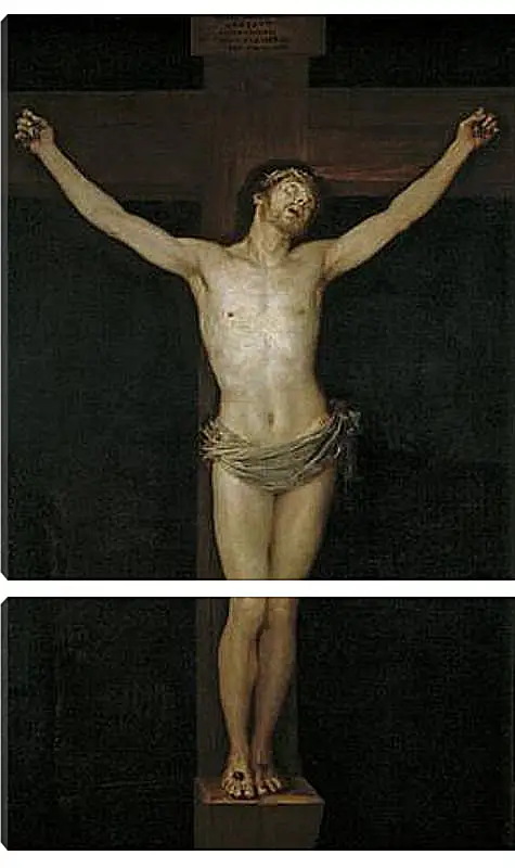 Модульная картина - Christ Crucified. Франсиско Гойя