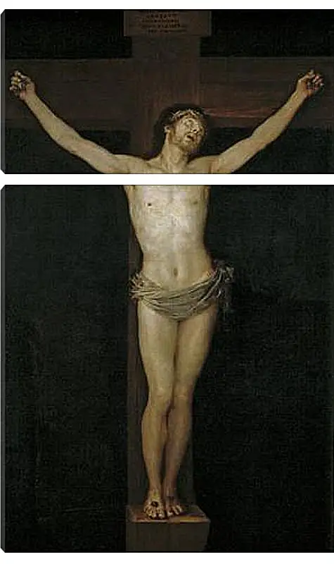 Модульная картина - Christ Crucified. Франсиско Гойя