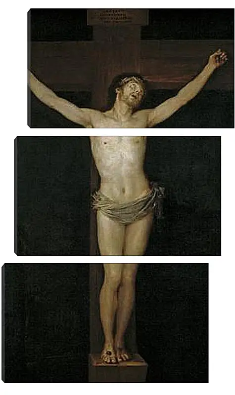 Модульная картина - Christ Crucified. Франсиско Гойя