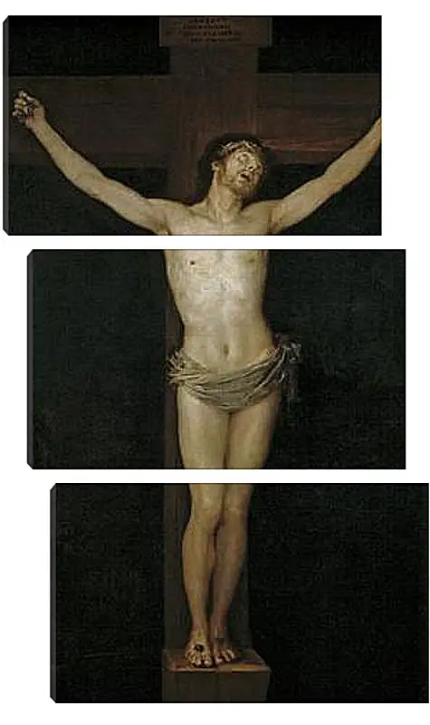 Модульная картина - Christ Crucified. Франсиско Гойя