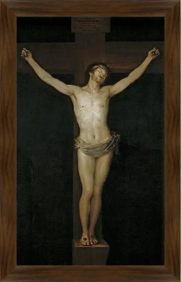 Картина в раме - Christ Crucified. Франсиско Гойя