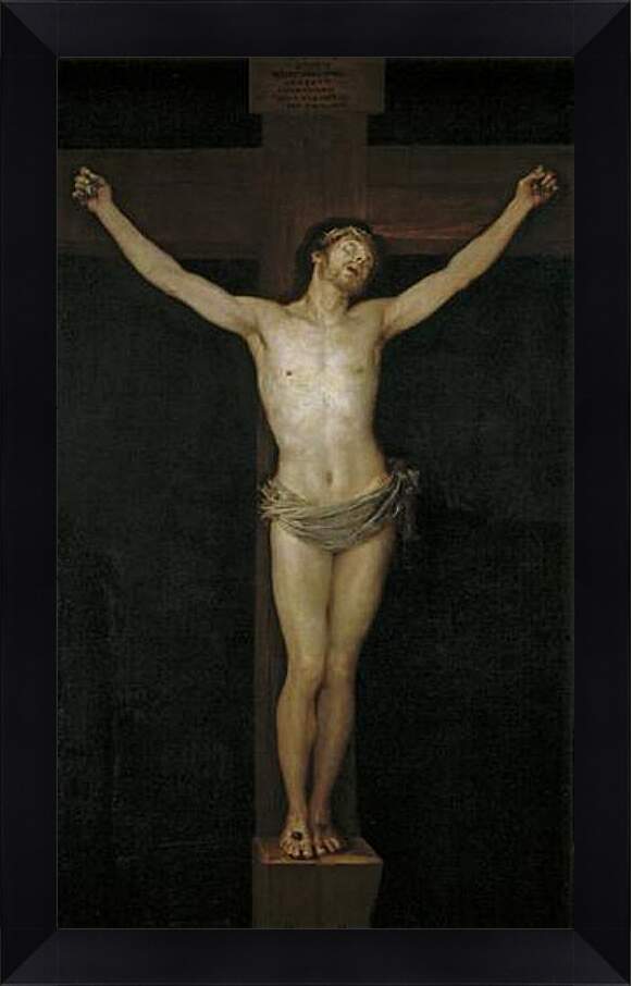 Картина в раме - Christ Crucified. Франсиско Гойя