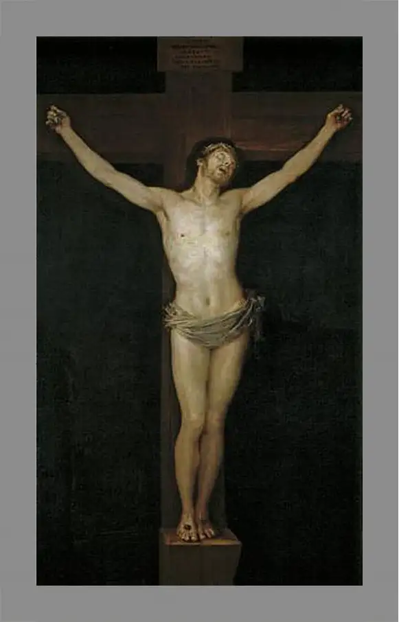 Картина в раме - Christ Crucified. Франсиско Гойя