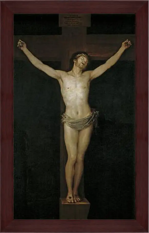 Картина в раме - Christ Crucified. Франсиско Гойя