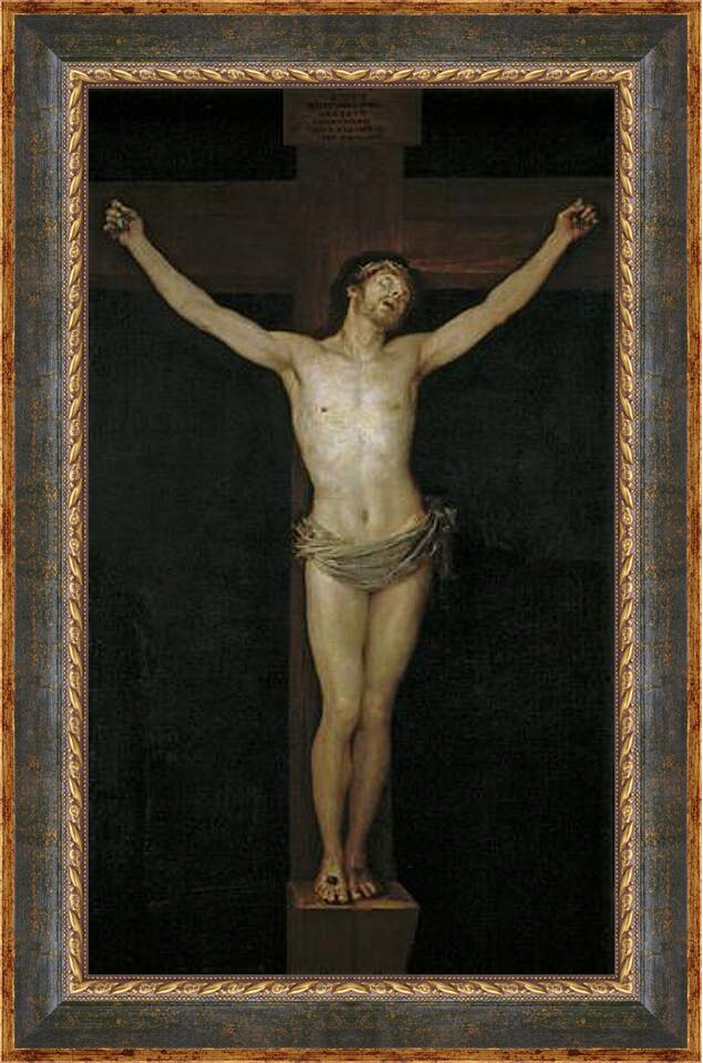 Картина в раме - Christ Crucified. Франсиско Гойя
