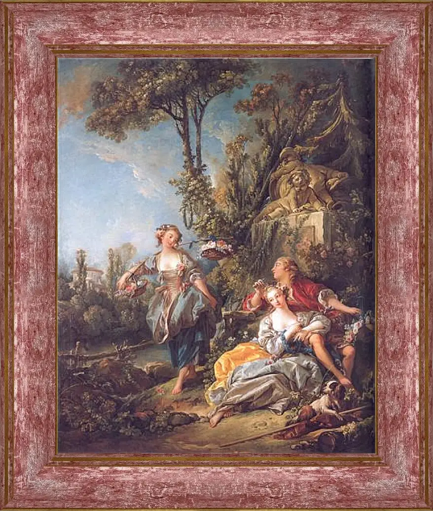Картина в раме - Franol. Франсуа Буше