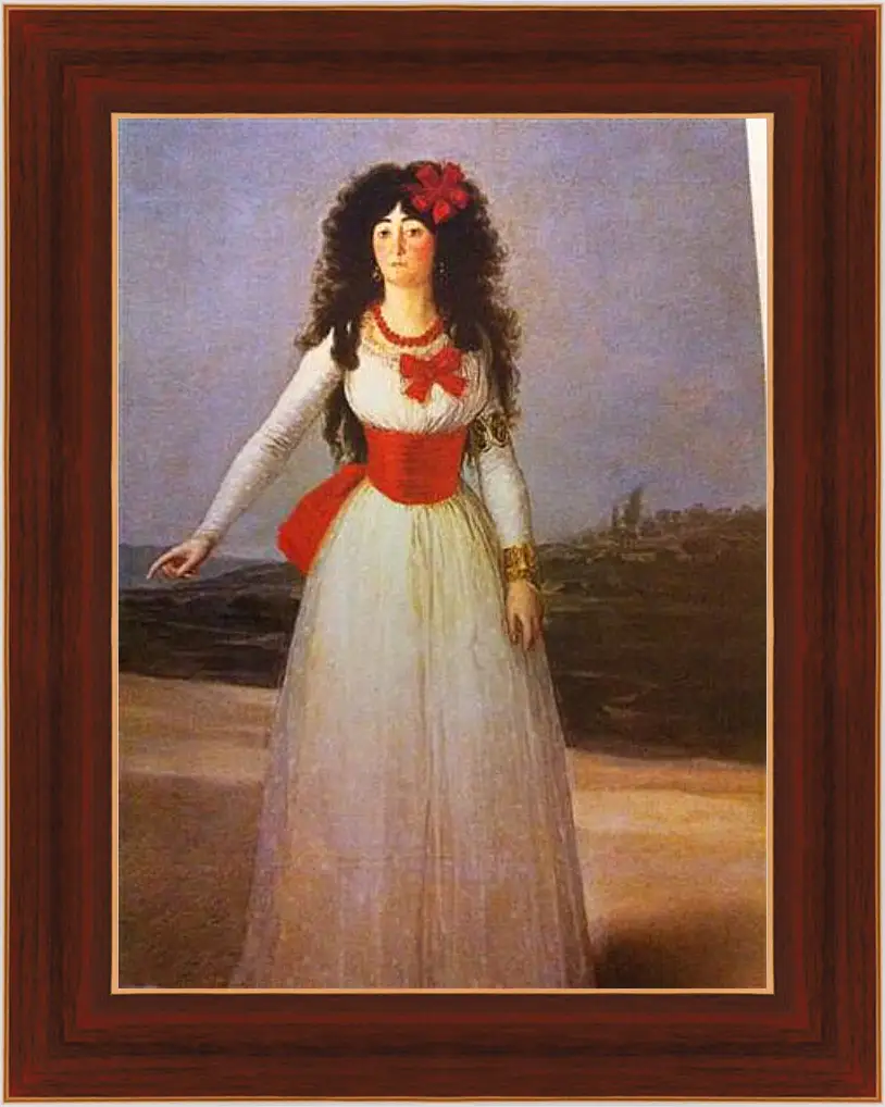 Картина в раме - Alba. Франсиско Гойя