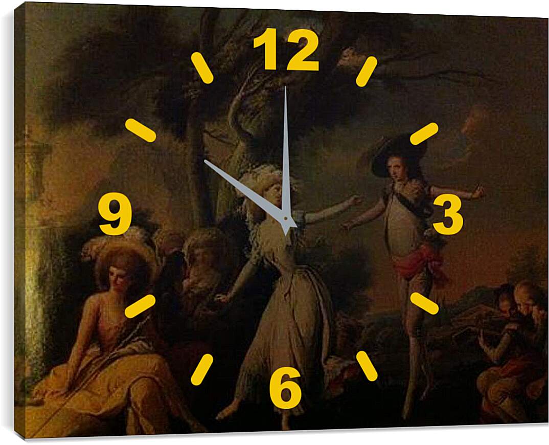 Часы картина - боллеро. Франсиско Гойя