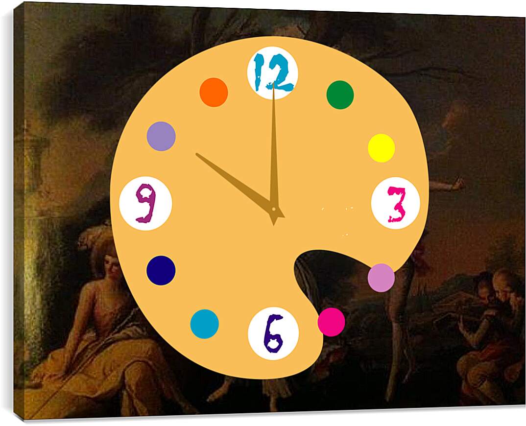 Часы картина - боллеро. Франсиско Гойя