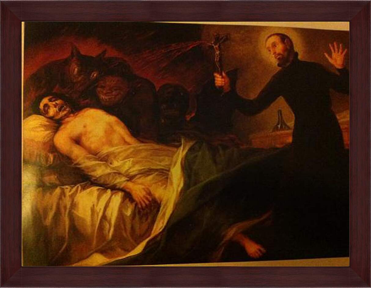 Картина в раме - Святой Франциск. Франсиско Гойя