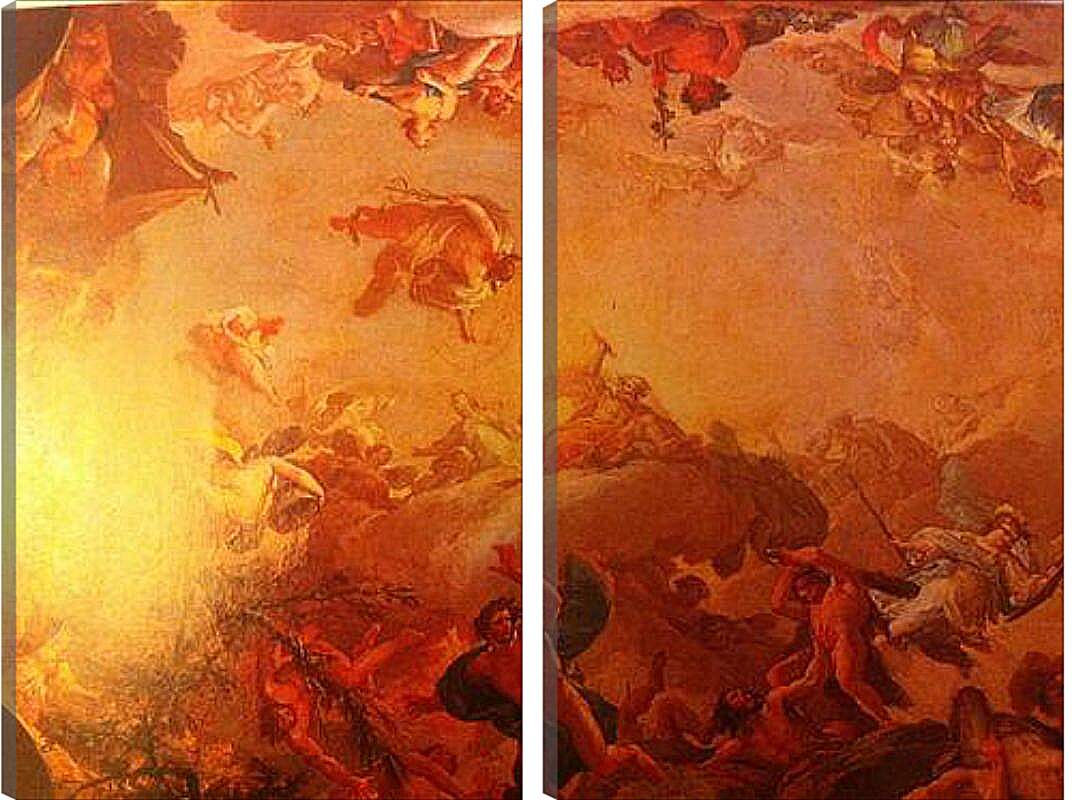 Модульная картина - Падение Титанов. Франсиско Гойя