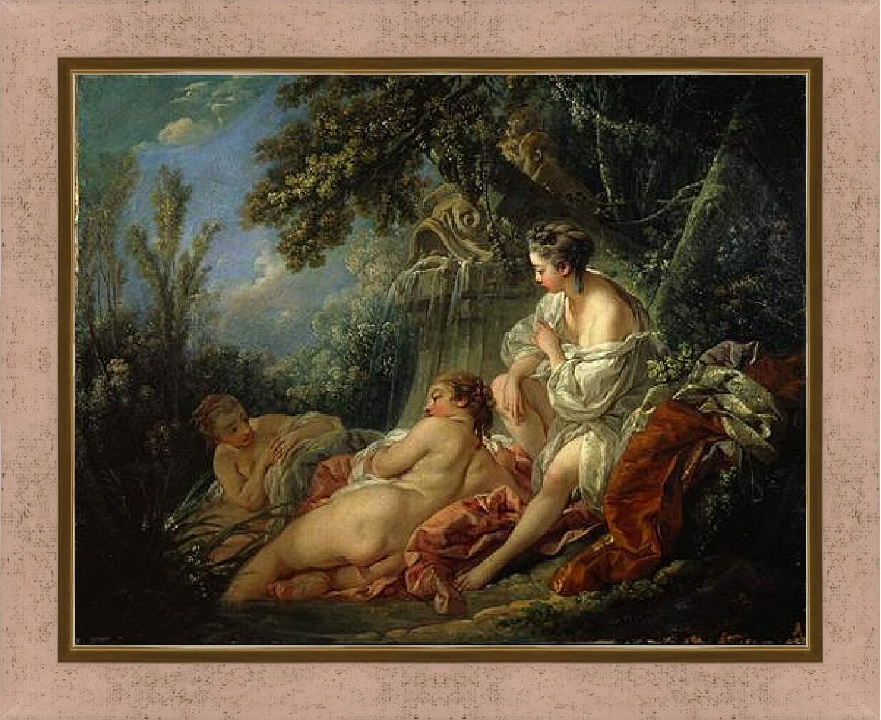 Картина в раме - The Four Seasons Summer. Франсуа Буше