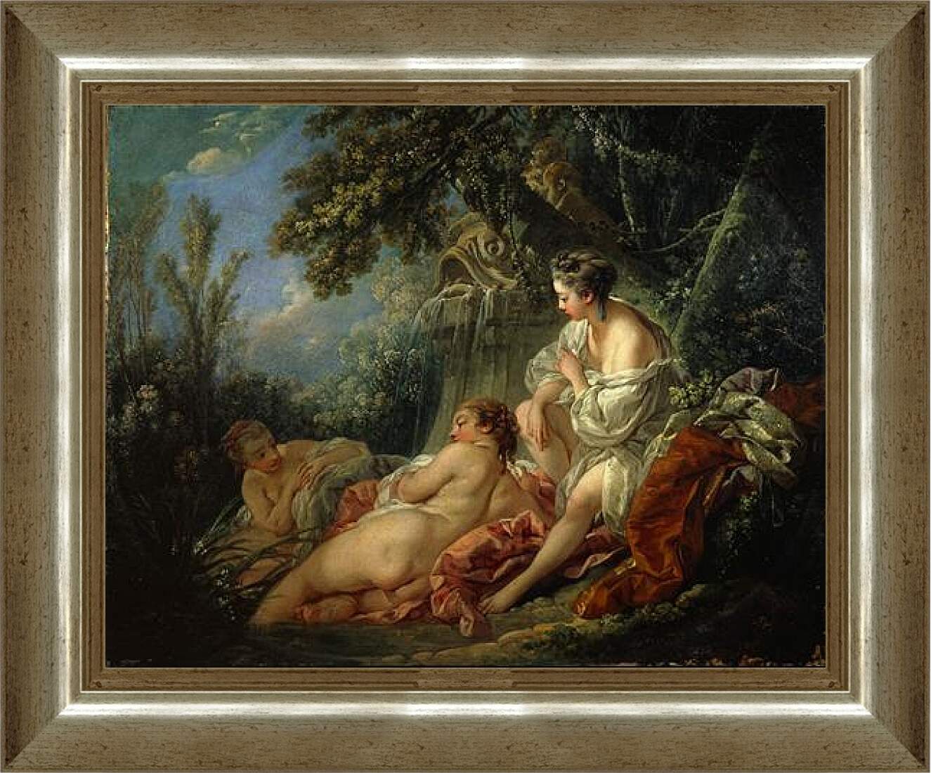 Картина в раме - The Four Seasons Summer. Франсуа Буше