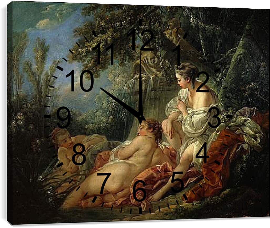 Часы картина - The Four Seasons Summer. Франсуа Буше