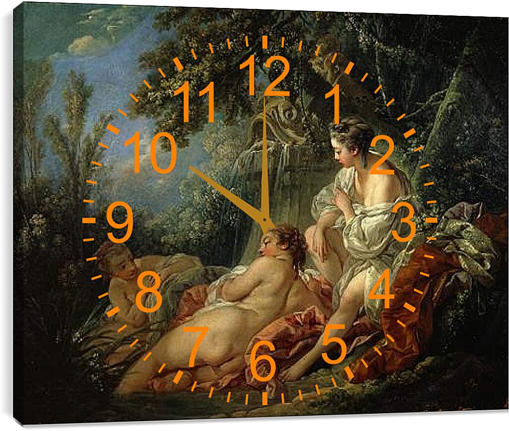 Часы картина - The Four Seasons Summer. Франсуа Буше