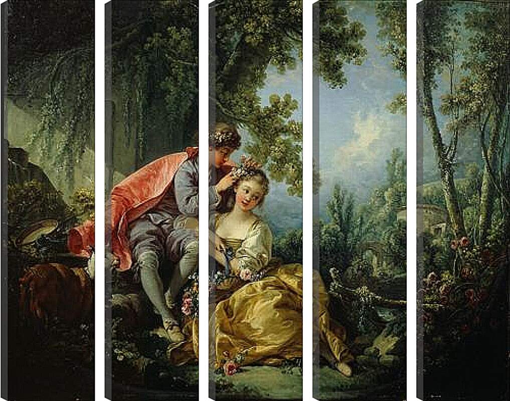 Модульная картина - The Four Seasons Spring. Франсуа Буше