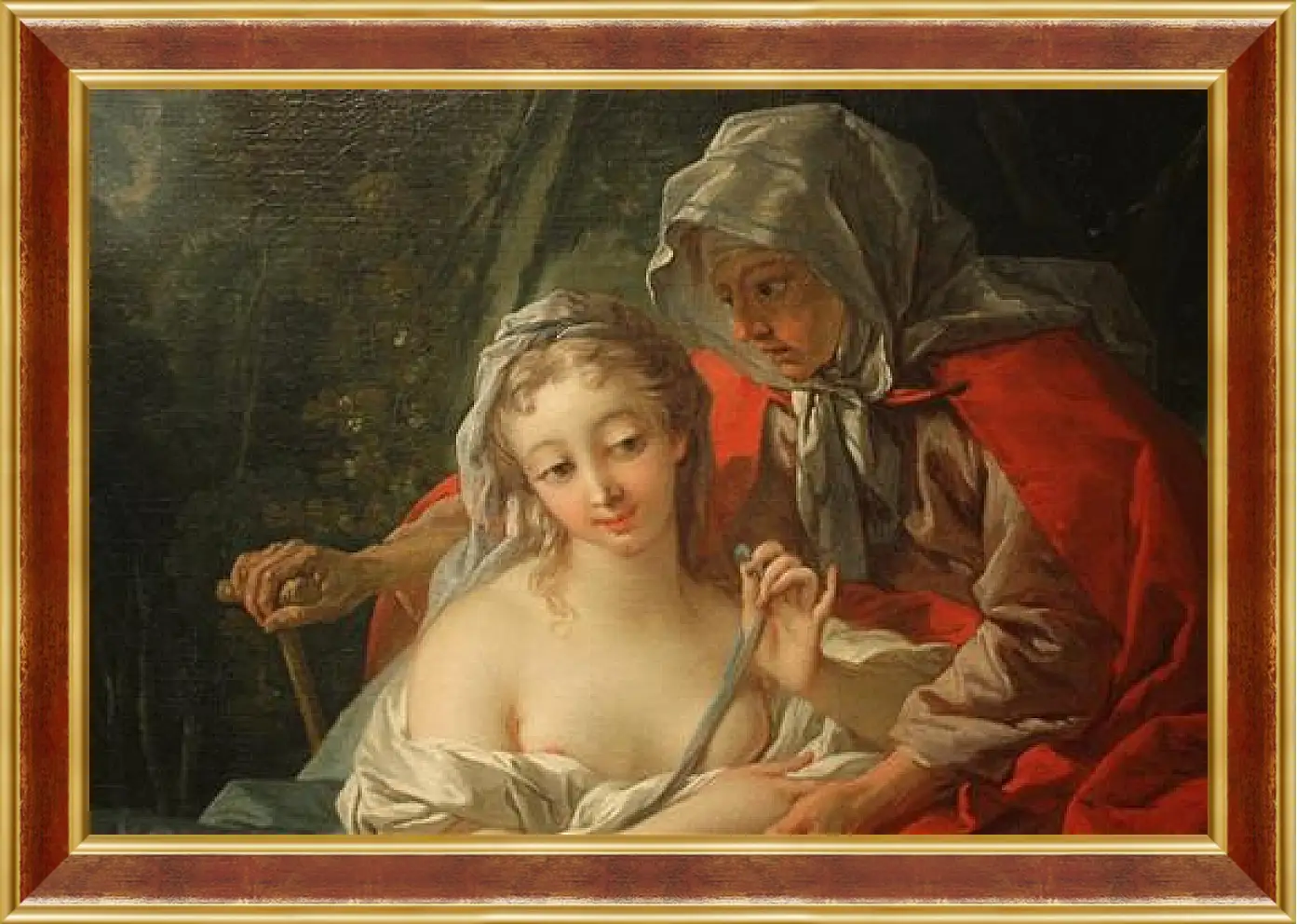 Картина в раме - Vertumnus and Pomona. Франсуа Буше