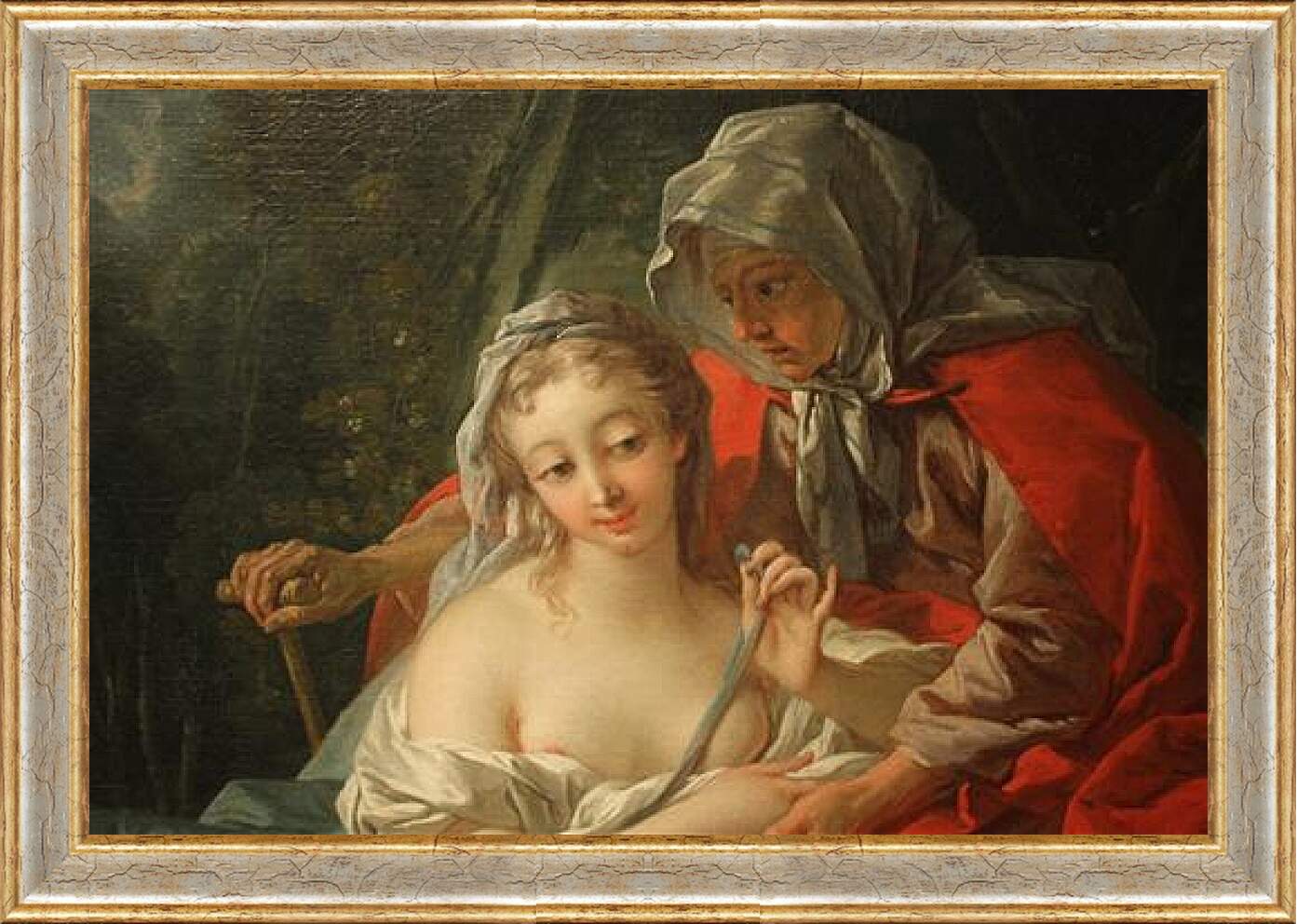 Картина в раме - Vertumnus and Pomona. Франсуа Буше