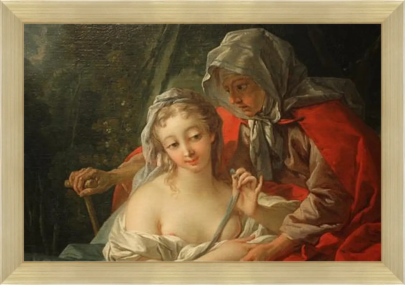 Картина в раме - Vertumnus and Pomona. Франсуа Буше