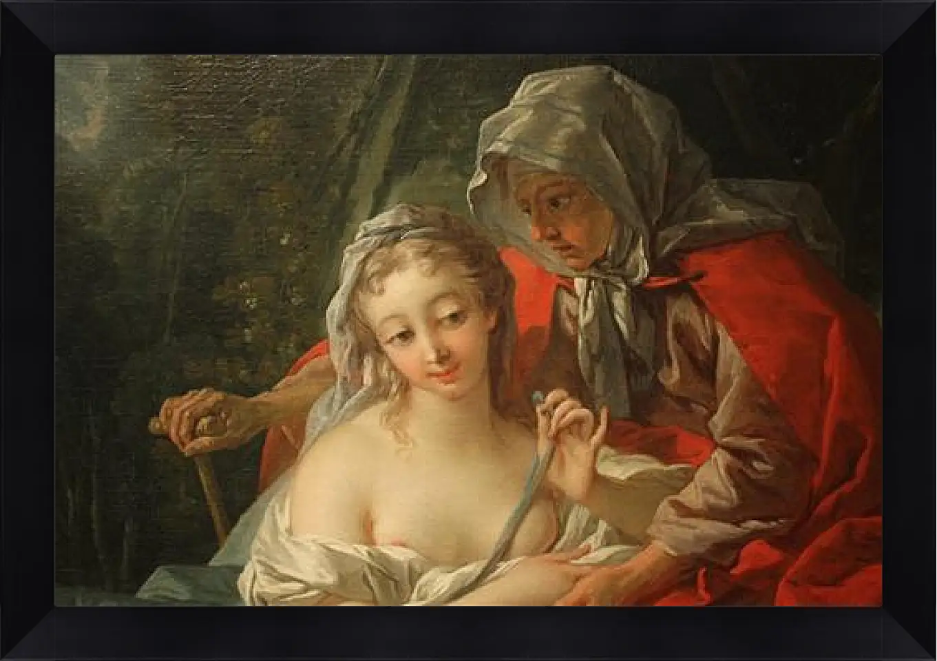 Картина в раме - Vertumnus and Pomona. Франсуа Буше