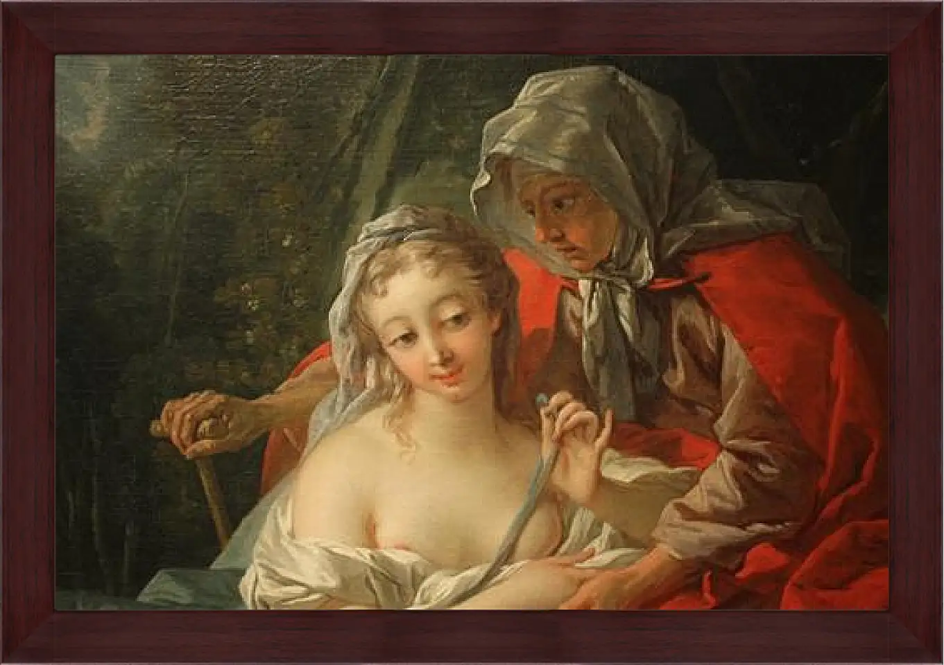 Картина в раме - Vertumnus and Pomona. Франсуа Буше