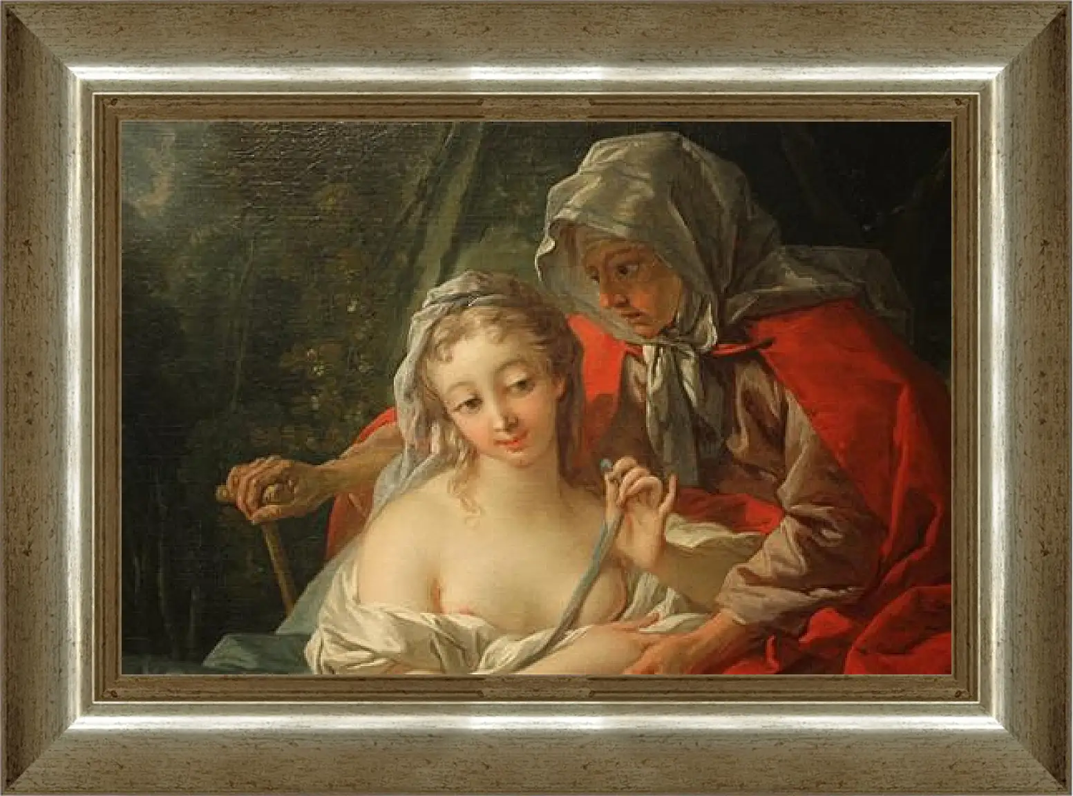 Картина в раме - Vertumnus and Pomona. Франсуа Буше