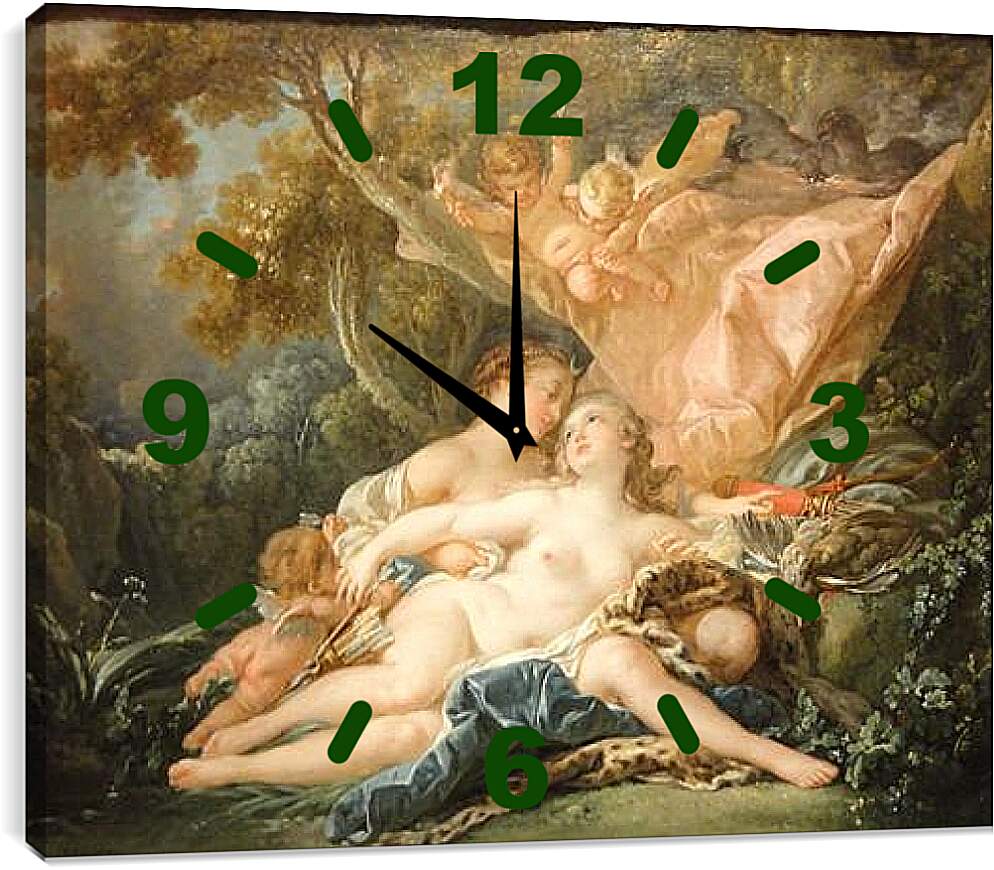 Часы картина - Nelson. Франсуа Буше