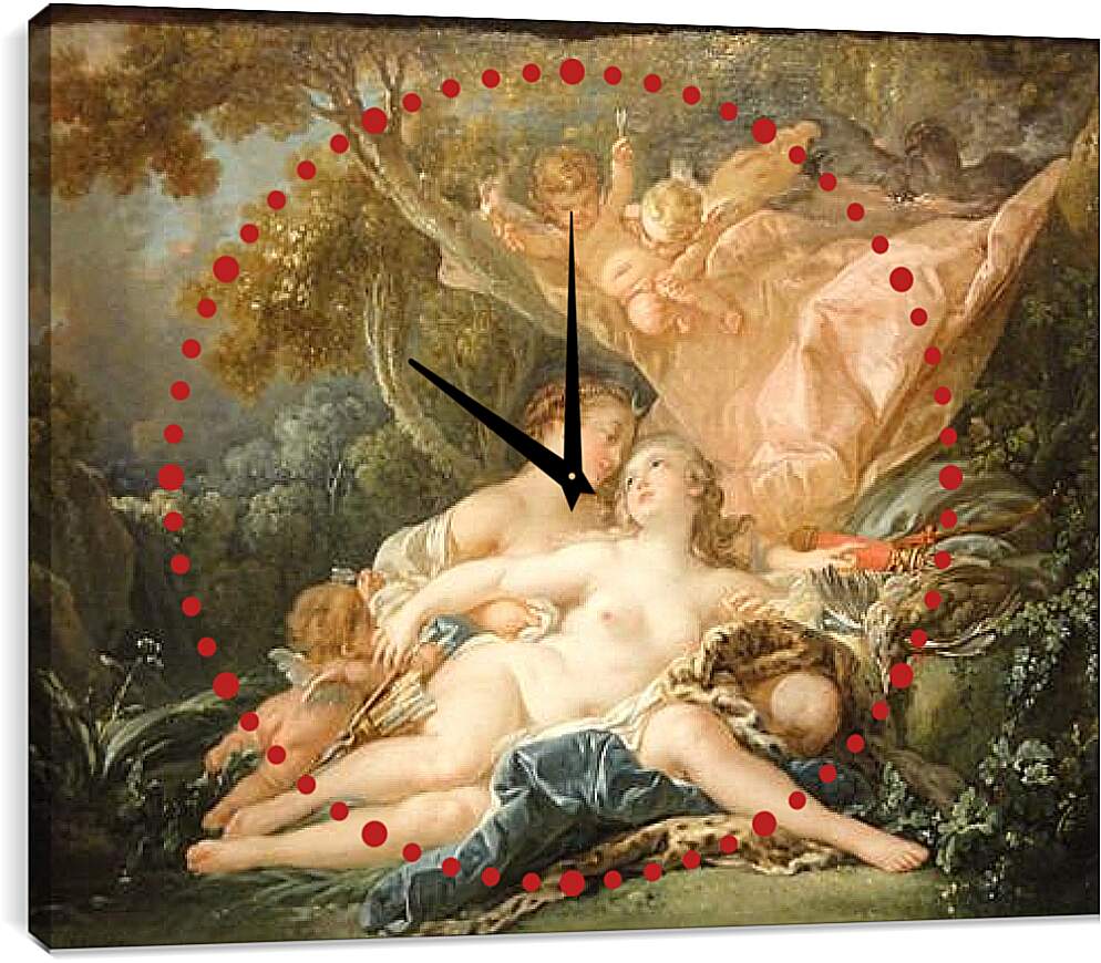 Часы картина - Nelson. Франсуа Буше