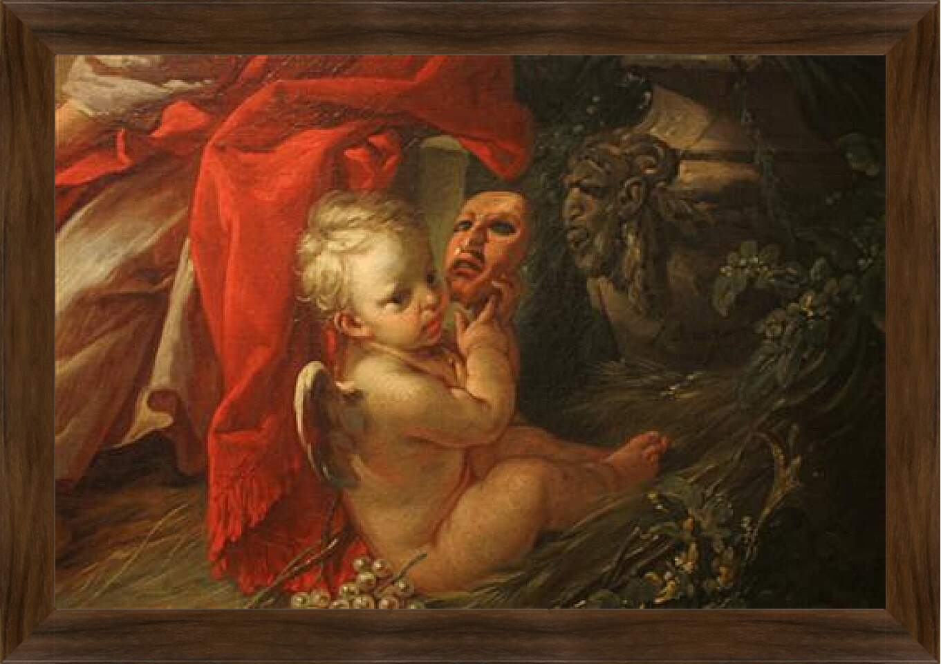 Картина в раме - Earth Vertumnus and Pomona. Франсуа Буше