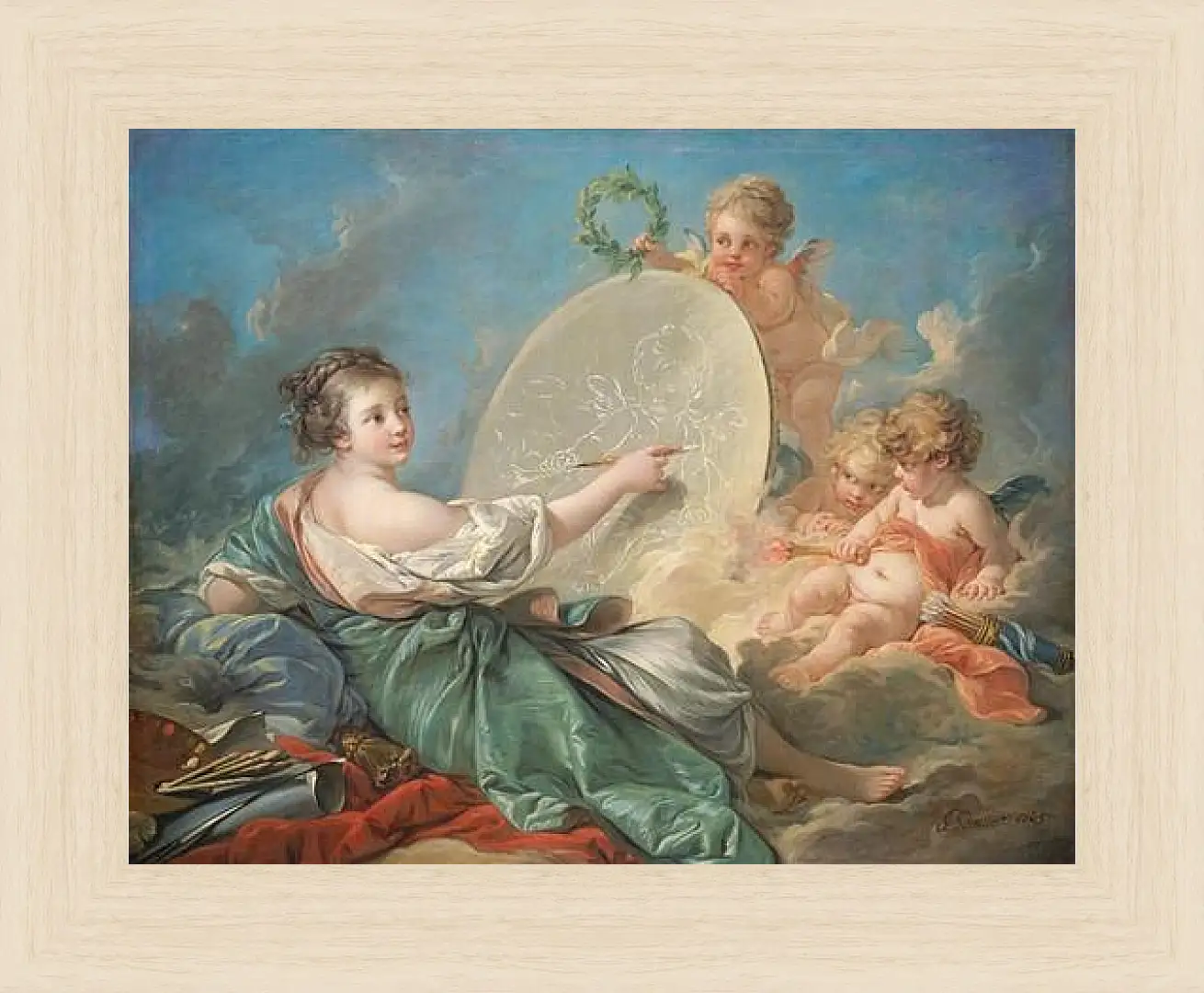 Картина в раме - French. Франсуа Буше