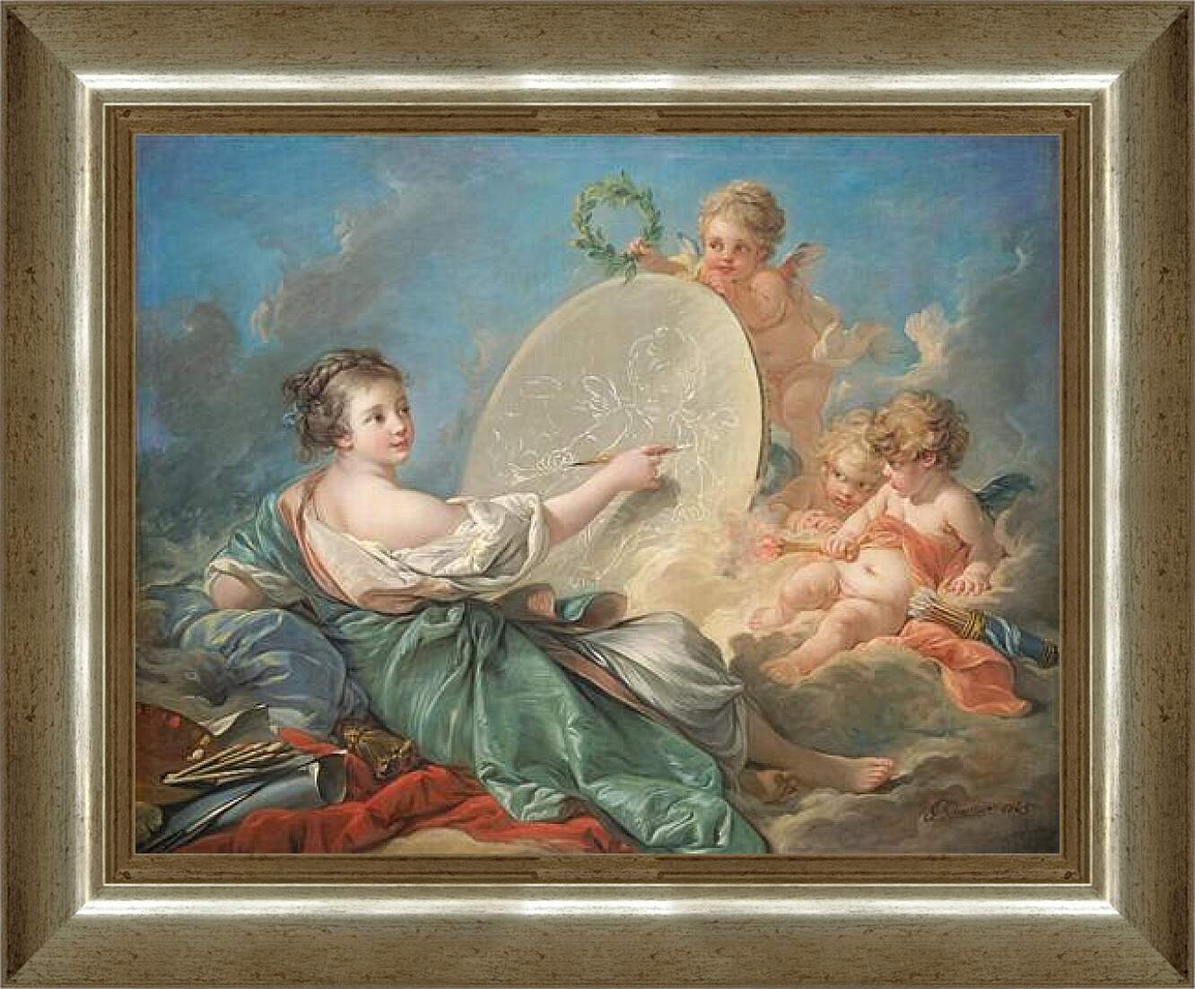 Картина в раме - French. Франсуа Буше