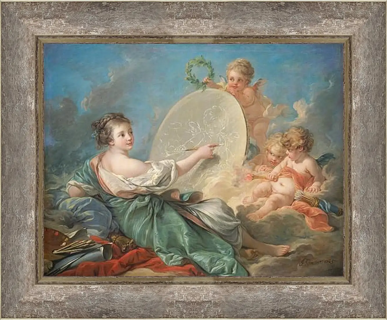 Картина в раме - French. Франсуа Буше