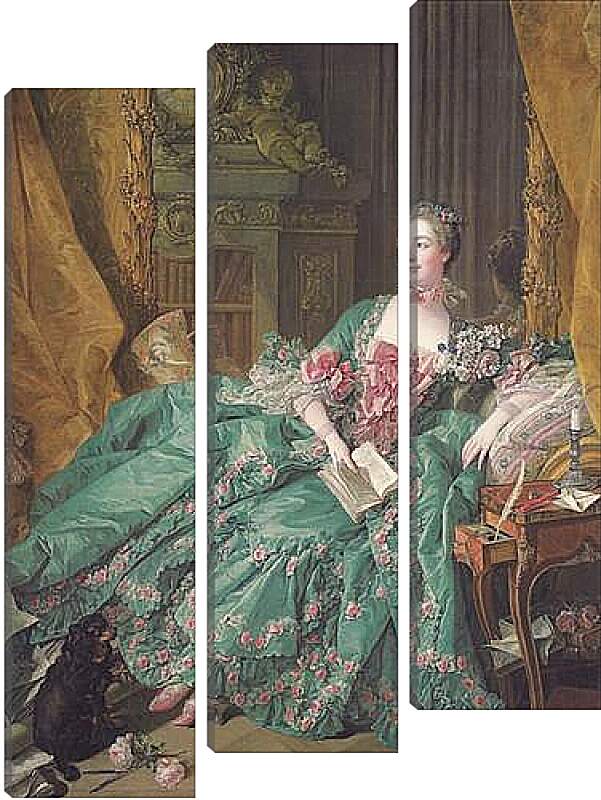 Модульная картина - Madame de Pompadour. Франсуа Буше