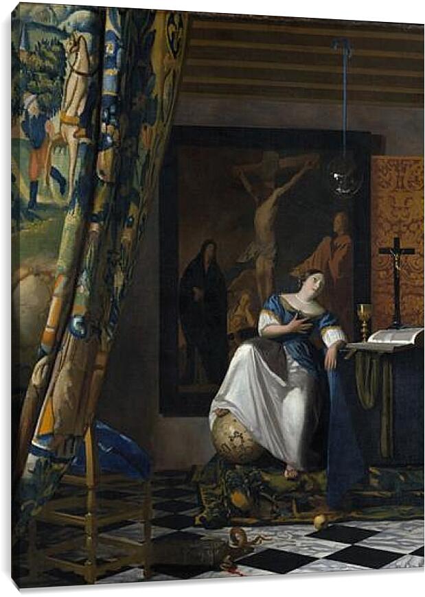 Постер и плакат - The allegory of faith. Ян (Йоханнес) Вермеер
