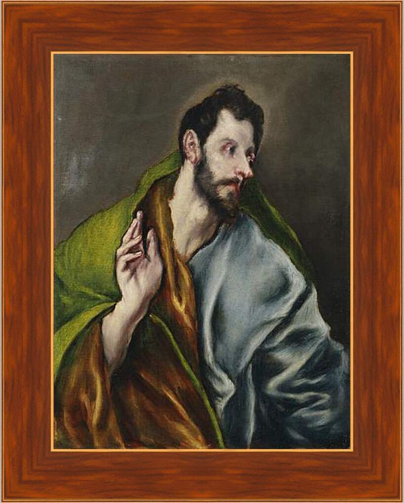 Картина в раме - Santo Tomas. Эль Греко