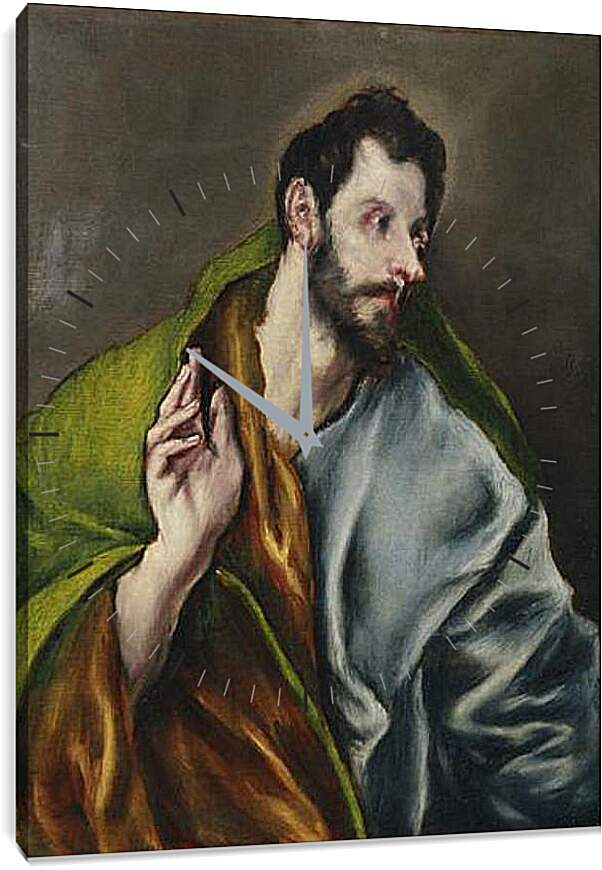Часы картина - Santo Tomas. Эль Греко