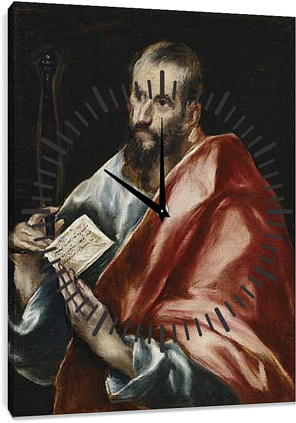 Часы картина - San Pablo. Эль Греко